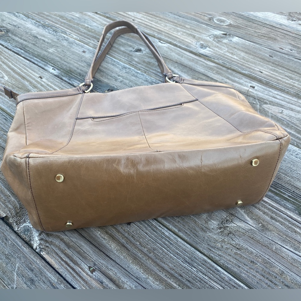 Hobo brand leather tote shoulder bag, gently used